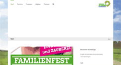 Desktop Screenshot of gruene-wiesloch.de